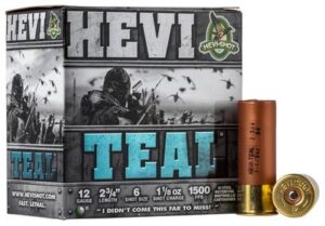 HEVI-Shot HEVI-Teal 12 Gauge 2-3/4" 1-1/8oz #6 Shot Ammo