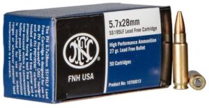 FNH 5.7x28mm 27 Grain LF-HP Ammo - 50rds