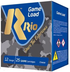 Rio 12 Gauge 2-3/4 1-1/8oz #7-1/2 Shot Game Load Ammo - 25rds
