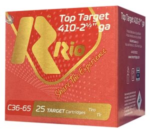 Rio Top Target .410 Gauge 2-1/2" 1/2 oz 6 Shot Ammo - 25rd