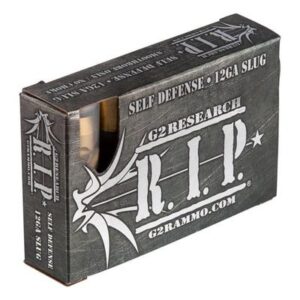 G2 Research R.I.P. 12ga 2-3/4" Lead Free 122gr Brass Slug Ammo - 5rd