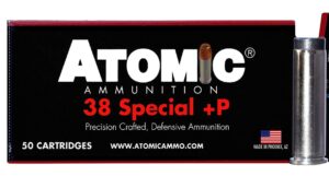 Atomic 38 Special +P 148 Grain Lead Hollow Point Ammo - 50rds