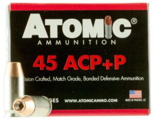 Atomic 45 ACP +P 185gr Match Hollow Point Ammo - 20rds