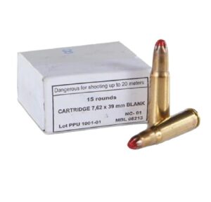 Prvi Partizan (PPU) 7.62x39mm Blank Ammo - 15rds