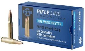 Prvi Partizan (PPU) 308 Win 165 Grain PSP BT Ammo - 20rds