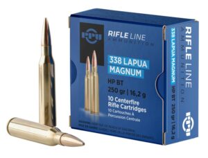 Prvi Partizan (PPU) 338 Lapua Magnum 250gr HPBT Ammo - 10rds