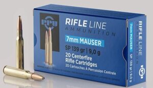 Privi Partizan (PPU) 7mm Mauser 139gr SP Ammo - 20rds