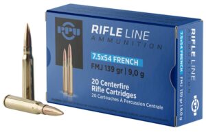 Prvi Partizan (PPU) 7.5xx54 French 139gr FMJ Ammo - 20rds