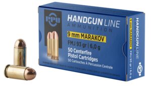 Prvi Partizan (PPU) 9mm Makarov 93gr FMJ Ammo - 50rds
