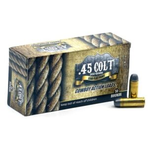 American Cowboy 45 Colt 200 Grain Lead Flat Point Ammo - 50rd