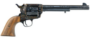 Colt Single Action Army .45 Colt 7.5" Bbl Casehardened/Blued/Wood 6 Round Firearm
