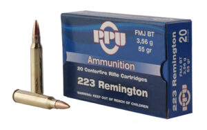 Prvi Partizan (PPU) 223 Rem 55gr SP Ammo - 20rds