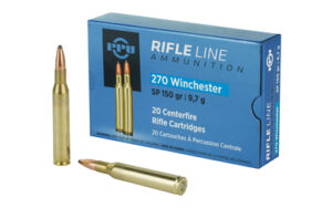 Prvi Partizan (PPU) 270 Win 150gr Soft Point Ammo --20rds
