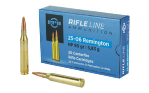 Prvi Partizan (PPU) 25-06 Rem 90gr Hollow Point Ammo - 20rds