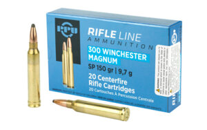 Privi Partizan (PPU) 300 Win Mag 150gr Soft Point Ammo - 20rd