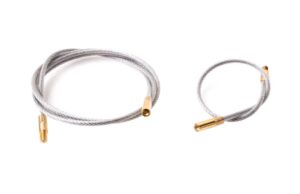 Breakthrough Clean Nylon Coated Steel Cable w/ Brass Thread #8-32 Set