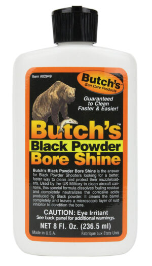 Butch`s Black Powder Bore Shine 8oz Squeeze Bottle
