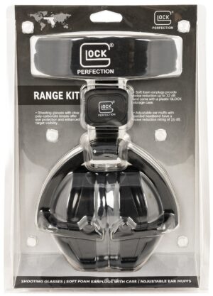 Glock Range Kit Earmuffs Safety Glasses Earplugs