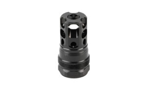 Liberty Precision Machine Liberty Bell Flash Hider 30 Caliber 5/8X24 Thread Pitch Compatible with .900"-24 Mounts Nitride Finish Black
