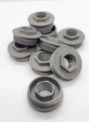 Diligent Defense Co. 1/2x28 Natural Finish HUB Adapter for Suppressors