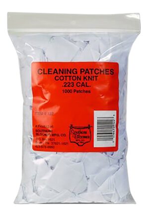Southern Bloomer No.122 Cotton Cleaning Patches 223 Rem 5.56x45mm NATO -1000ct