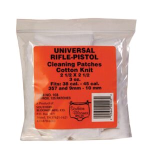 Southern Bloomer No.103 Cotton Cleaning Patches Universal - 125ct