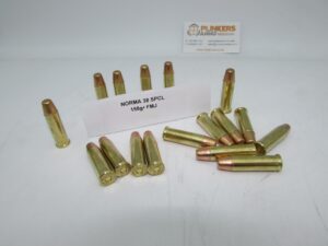 Norma 38 Special 158gr FMJ Bulk Ammo - 200rds