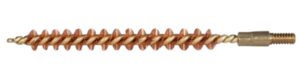 Pro Shot .25 Cal Bench Rest Brush, Phos Bronze Bristle Brass Core