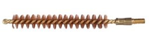 Pro Shot .338 Cal Rifle Bench Rest Brush, Phos Bronze Bristle Brass Core