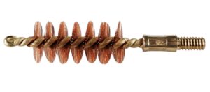 Pro Shot .50 Cal Bench Rest Brush, Phos Bronze Bristle Brass Core