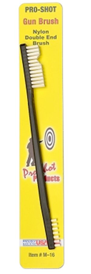 Pro-Shot Gun Brush M4/M16 Double Ended Brush Nylon Bristles