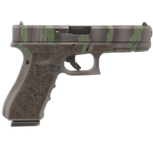 Glock G17 Gen4 9mm Luger 4.6" Bbl Urban Green Tigerstripe/Black 17 Round Firearm