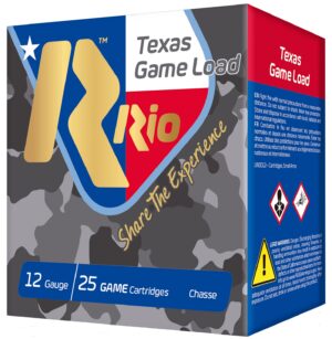 Rio Texas Game Load High Velocity 12 Gauge 2-3/4" 1-1/4oz 7.5 Shot Ammo - 25rd