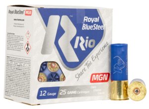 Rio Royal BlueSteel 12 Gauge 3" 1-1/8oz 4 Shot Ammo - 25rd