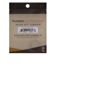 Rugged Suppressor Shim Kit for 5/8"-24 tpi