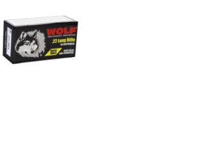 Wolf Match Target 22 LR 40gr RN Ammo - 50rd