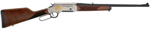 Henry H014WL-223 5.56mm NATO 20" Bbl Nickel/Gold/Blued/Wood 5 Round Firearm