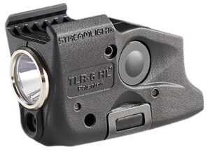 Streamlight TLR-6 HL Black Glock 42/43/43x/48 Red Laser 300 Lumens White LED
