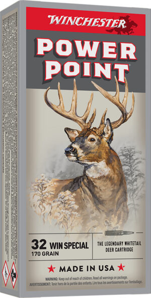 Winchester 32 Win Special 170gr Power-Point Ammo - 20rd