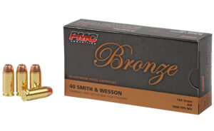 PMC Bronze 40 S&W 165gr JHP Ammo - 50rds