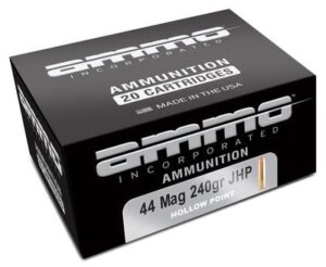Ammo Inc. 44 Mag 240 Grain JHP Signature Ammo - 20rd