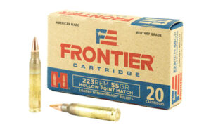 Hornady Frontier 223 Rem 55gr HP Match Ammo - 20rds