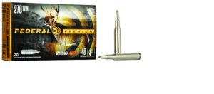 Federal Premium 270 Win 140gr Trophy Bonded Tip Ammo - 20rd
