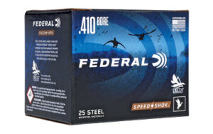 Federal Speed-Shok 410 Gauge 3" 3/8oz 6 Shot Ammo - 25rd