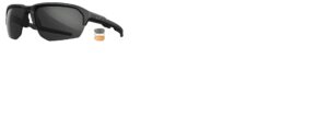 Wiley X JAKL CHJKL08 Matte Black Frame with Smokey Grey/ Clear/ Rust Shields