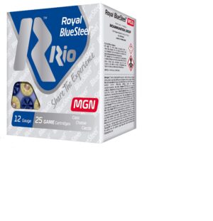 Rio Royal BlueSteel 12 Gauge 3" 1-1/4oz 3 Shot Ammo - 25rd