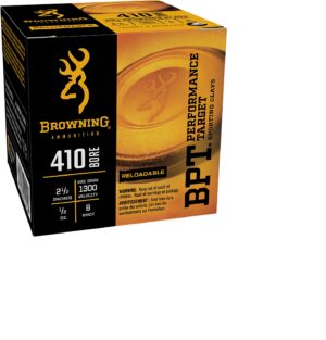 Browning BPT Sporting Clay 410 Gauge 2-1/2" 1/2oz 8 Shot Ammo - 25rd