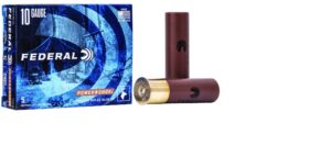 Federal 10 Gauge 3-1/2" 1-3/4oz Rifled HP Slug Power-Shok Ammo - 5rds