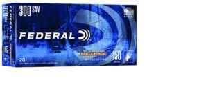 Federal 300 Savage 150gr JSP Power-Shok Ammo - 20rd