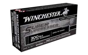 Winchester Super Suppressed 300 Blackout 200gr OTR Subsonic Ammo - 20rds